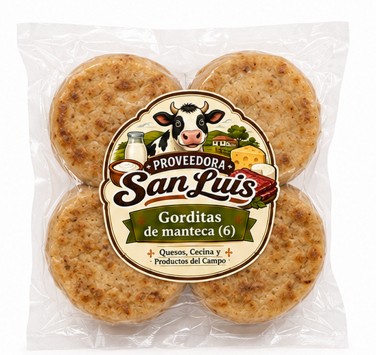 Gorditas de manteca (12 piezxas)